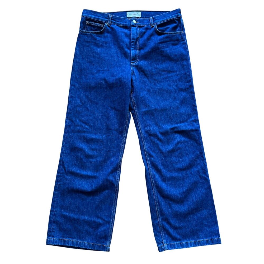 Jeanerica Jeans Co. Vintage 95 Wide Leg Baggy Fit Cotton Denim Jeans Size 32X32